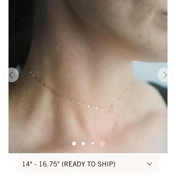 SOLD ! Catbird Tinsel Chain Necklace Choker 16.75” - Picture 4 of 11